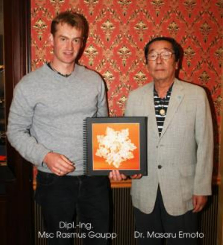 Masaru Emoto und Rasmus Gaupp Masaru Emoto und Rasmus Gaupp