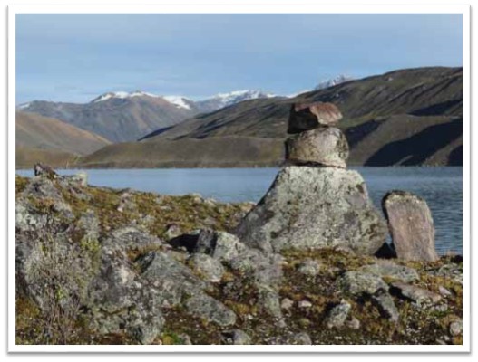 Quellwasser Sinakara-See Peru